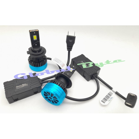 Global Byte 260w 12V High Power LED H7 Bulb | Premiun Series G13 | set of 2 | LED/PRE130-H7